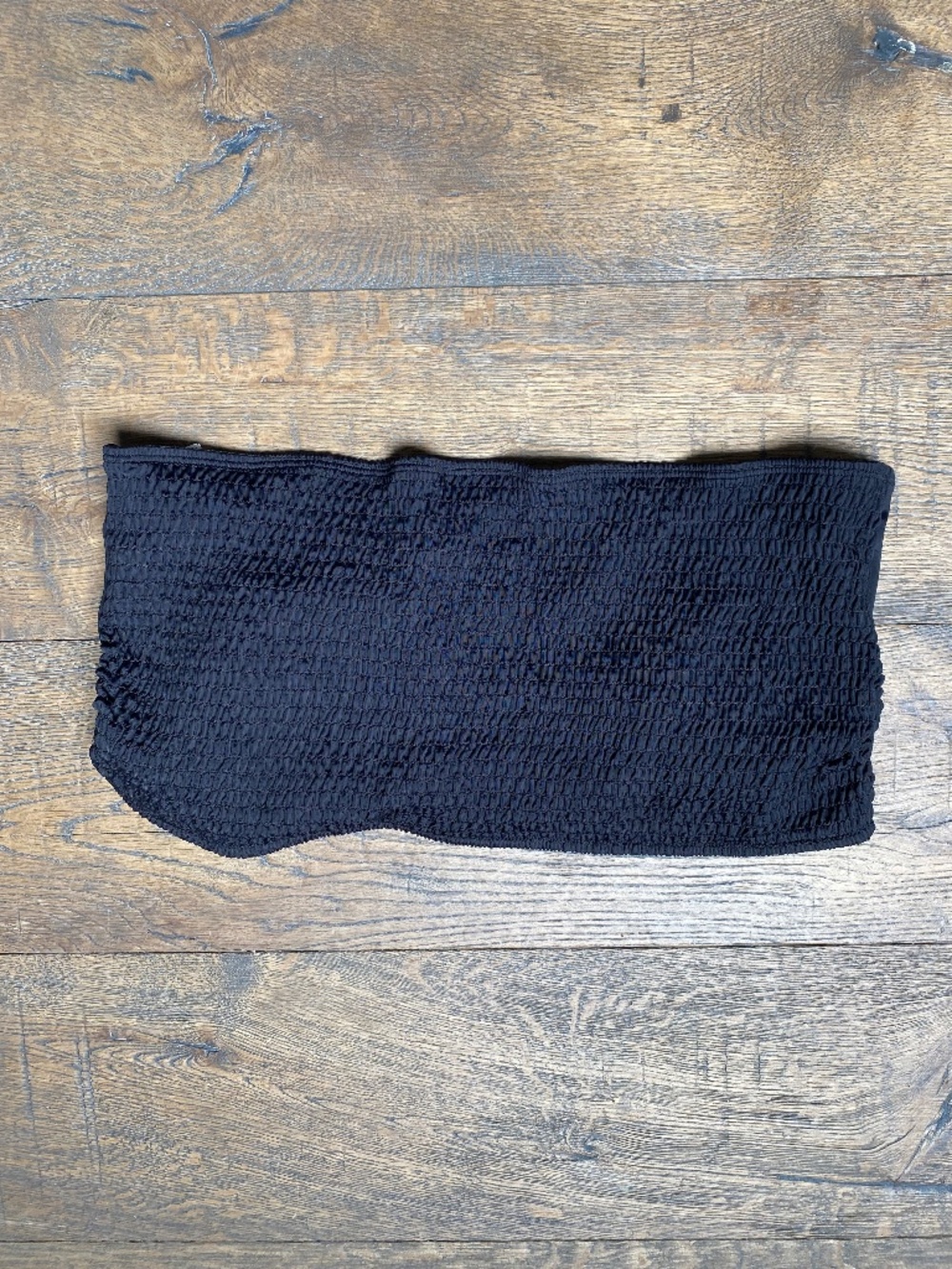 Old Navy Smocked Bandeau Bikini Top